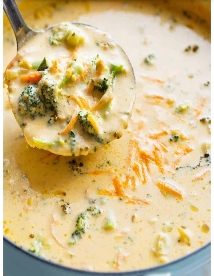 The Best Broccoli Cheese Soup